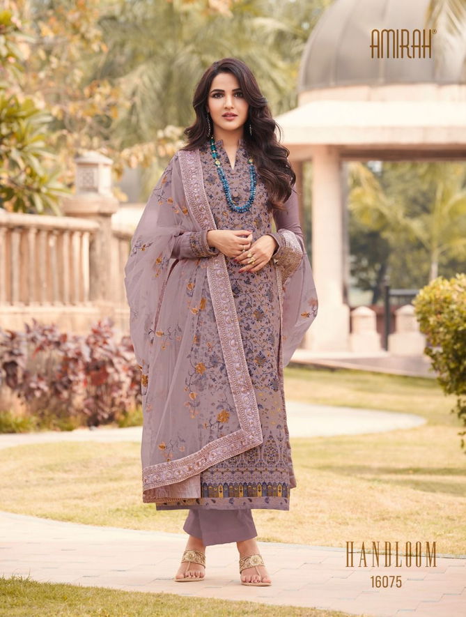 Amirah Handaloom 2 Heavy Festive Wear Wholesale Readymade Suits